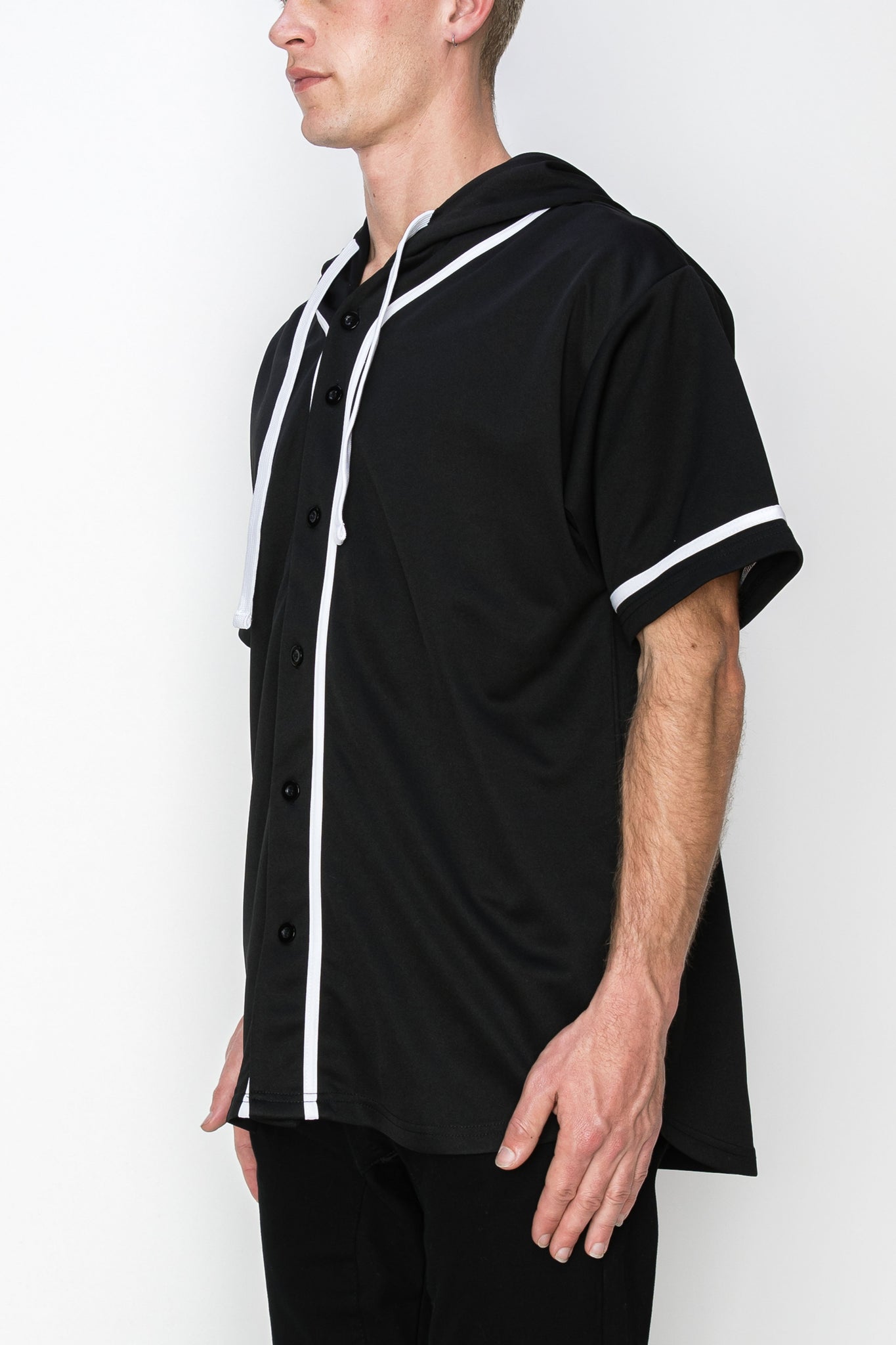 Hooded Baseball Jersey