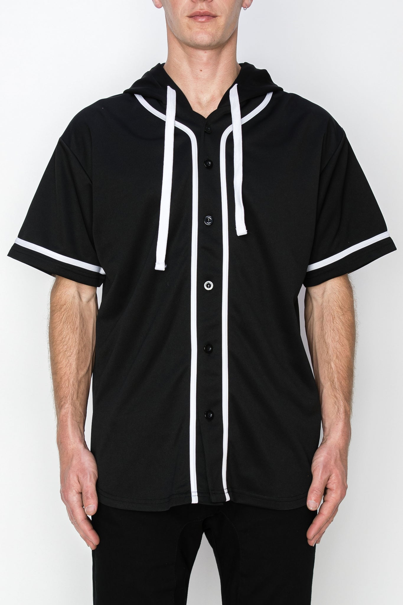 Hooded Baseball Jersey