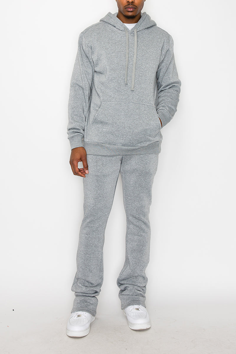 Flare Stacked Fleece Pants – VICTORIOUSUSA