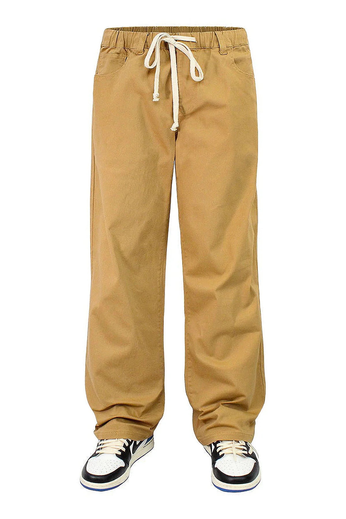 Baggy Fit Open Bottom Jogger Pants