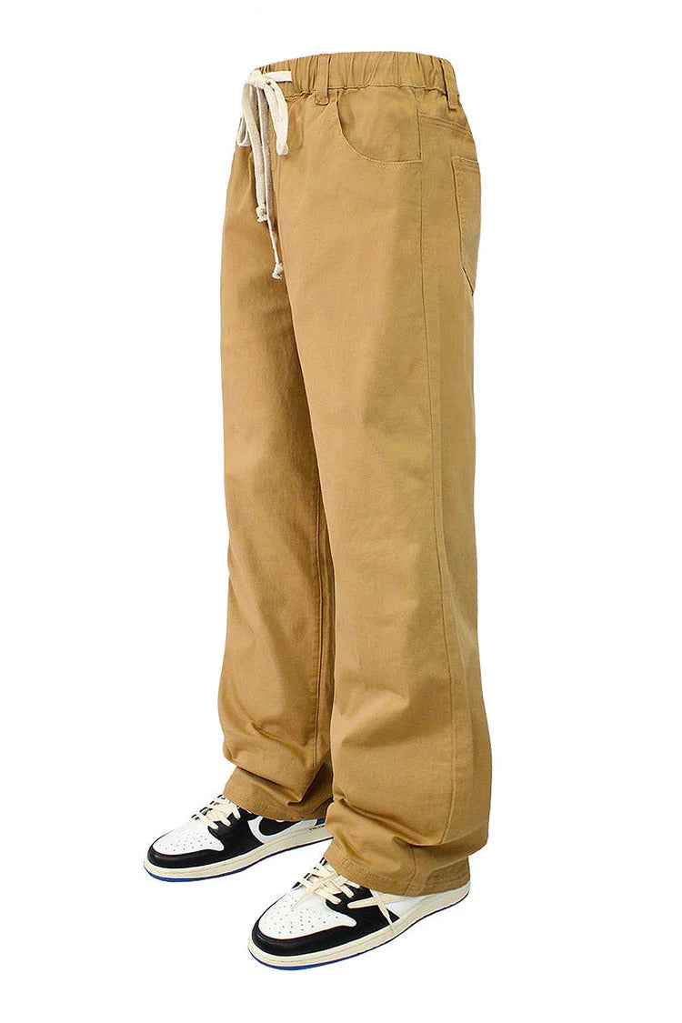 Baggy Fit Open Bottom Jogger Pants