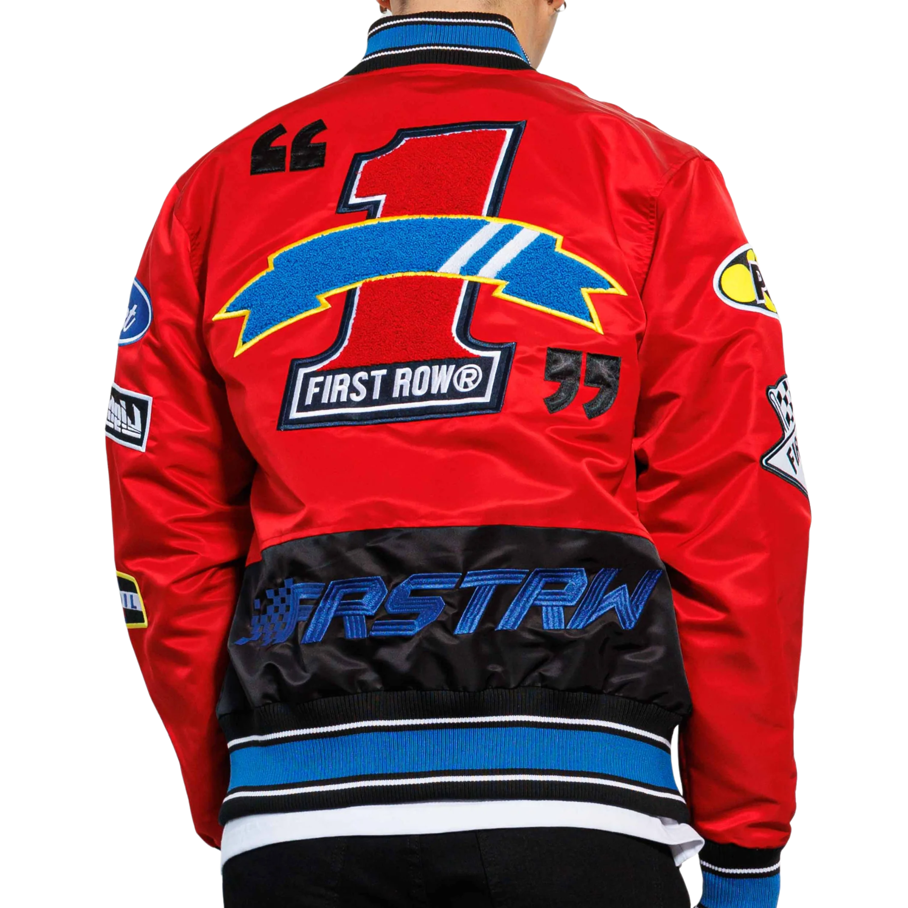 Racing varsity jacket