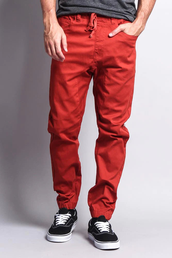 Victorious mens 2025 twill jogger pants